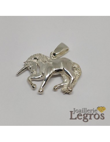 Pendentif licorne en argent acheter