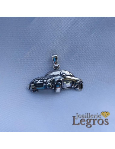 Pendentif Voiture Renault Alpine en argent 925 en ligne des produits 