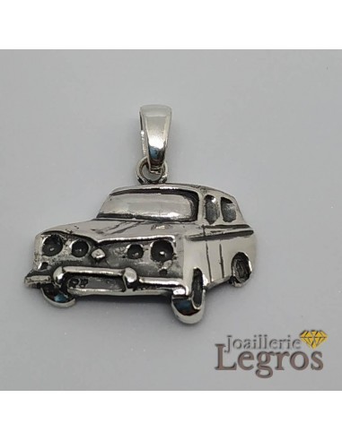 Pendentif Voiture Renault R8 en argent 925 Venez découvrir notre 