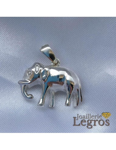 Pendentif éléphant en argent 925 soldes