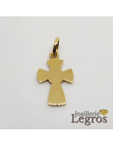 Pendentif croix or jaune 18 carats fantaisie celte celtique de la marque