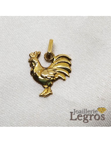 Pendentif Coq en or jaune 18 carats de votre