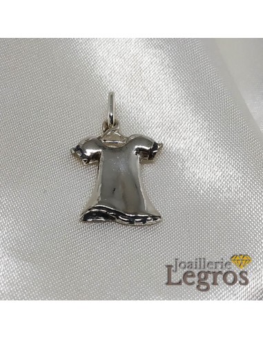 Pendentif petite robe en argent 925 Economisez 