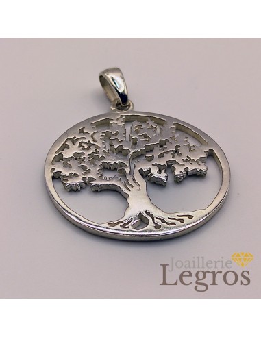 Pendentif arbre de vie argent 925 d'Europe débarque