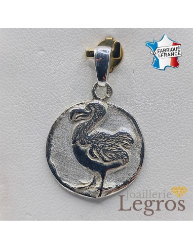 Bijou Dodo médaille pendentif en argent 925 acheter en ligne