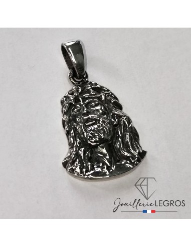 Médaille Jésus Visage du Christ Pendentif Argent 925 de votre