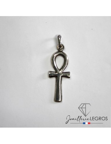 Pendentif croix de vie argent 925 - Bijou égyptien 2024