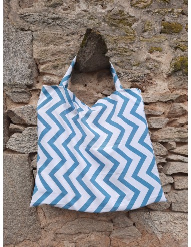 Sac à tapis zig zag bleu Découvrez la collection