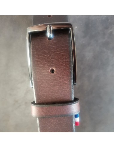 Ceinture épurée en cuir pas cher