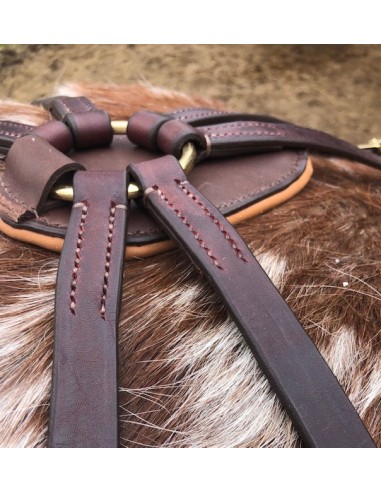 Western saddle breeching strap without crupper prix