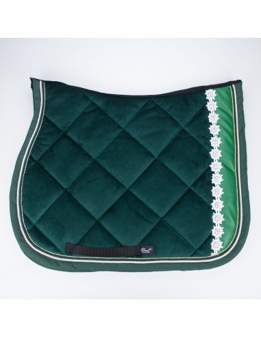 Aballo pine green saddle pad Faites des économies