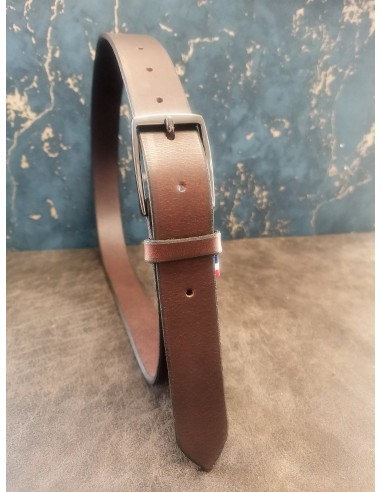 Sleek leather belt Les êtres humains sont 