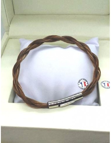 Twisted horse hair bracelet livraison gratuite