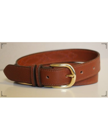 Belt with hand-stitching in hemp thread prix