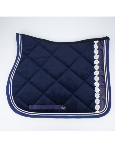 Aballo navy blue saddle pad de la marque