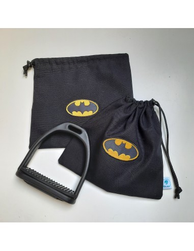 Batman stirrup bags/covers pas cheres