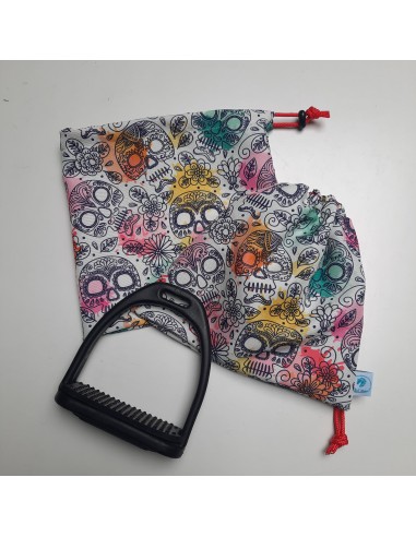 Waterproof Mexican skull stirrup bags/covers Toutes les collections ici