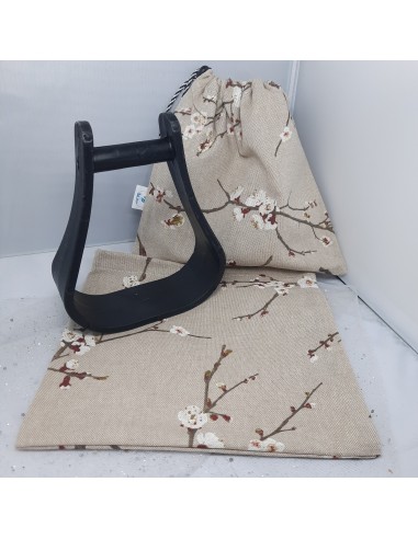 Cherry tree stirrup bags/covers la livraison gratuite