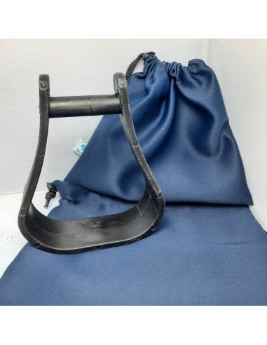 Plain navy blue stirrup bags/covers ou a consommer sur place