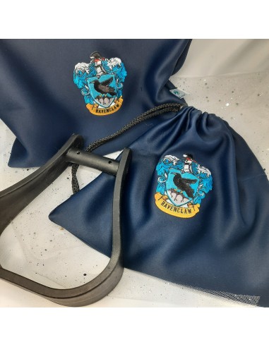 Blue Ravenclaw stirrup bags/covers Paris Déstockage Promo