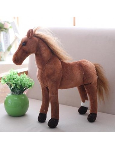 Peluche Cheval Marron vous aussi creer 