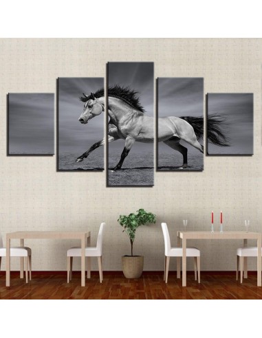 Tableau Cheval Rayonnant brillant des détails fins