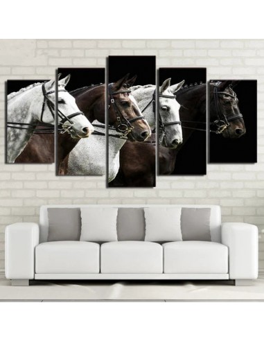 Tableau Cheval Tête de Chevaux JUSQU'A -70%! 