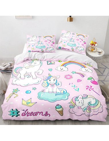 Housse de Couette Licorne Course Magique Economisez 