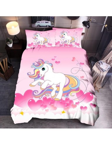 Housse de Couette Licorne Cœur Envoutant Comment ça marche