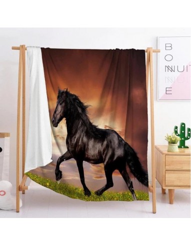 Plaid Cheval Frison de votre