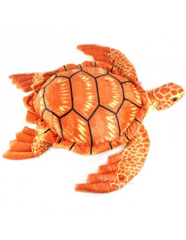 Peluche Tortue Orange - 55 cm En savoir plus