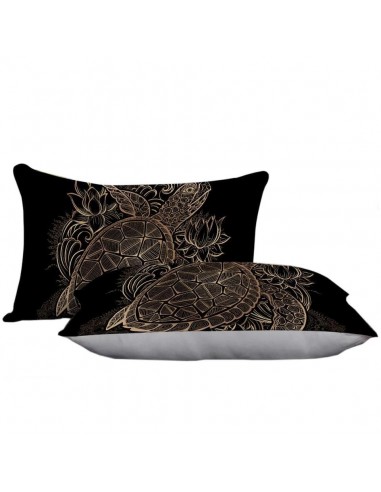 Coussin Tortue - Motif Artistique paiement sécurisé