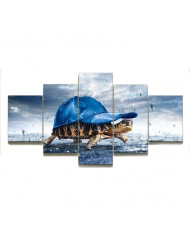 Tableau Tortue - Casquette le concept de la Pate a emporter 