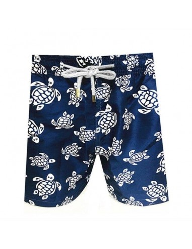 Short de bain Tortue Enfant - Bleu les ligaments