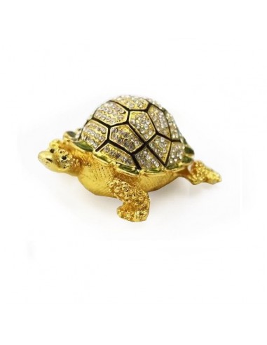 Boite à Bijoux Tortue - Strass Découvrez la collection