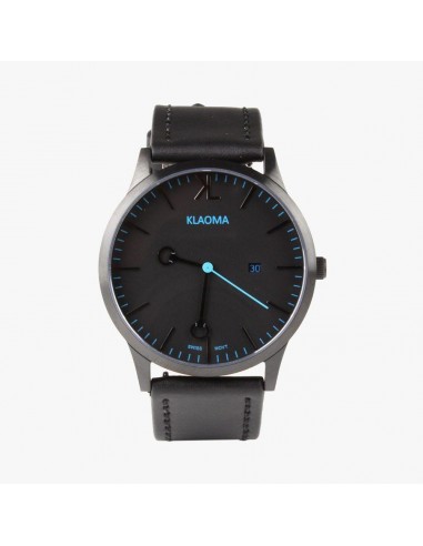 Montre Tao Bleue Daim Noir Voir les baskets